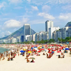 Rio de jenerio İpanema Plajı - Brezilya
