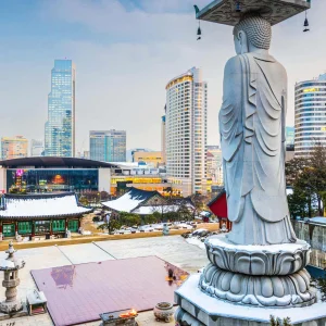 Bongeunsa tapınağı -  Seul