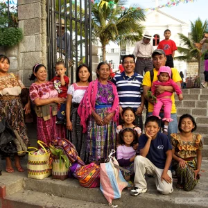Maya kadınları Guatemala