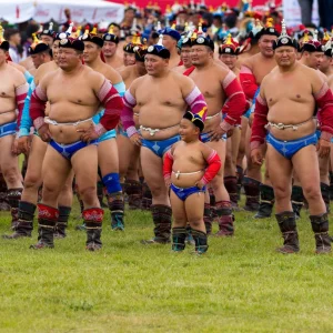 Naadam festivali Moğolistan