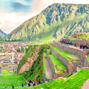 Ollantaytambo vadisi Cusco Peru