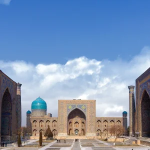Semerkant Registan Meydanı Özbekistan