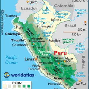 Peru haritası