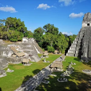 Antik Maya şehri Tikal - Guatemala