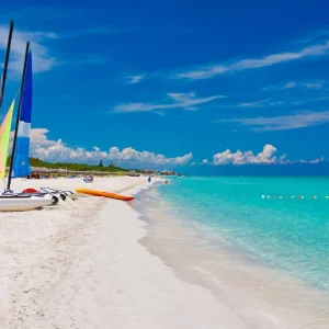 Varadero plajı Küba