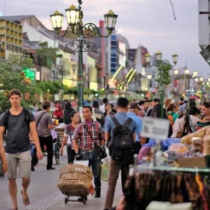 Yogyakarta Maliobora Caddesi - Endonezya