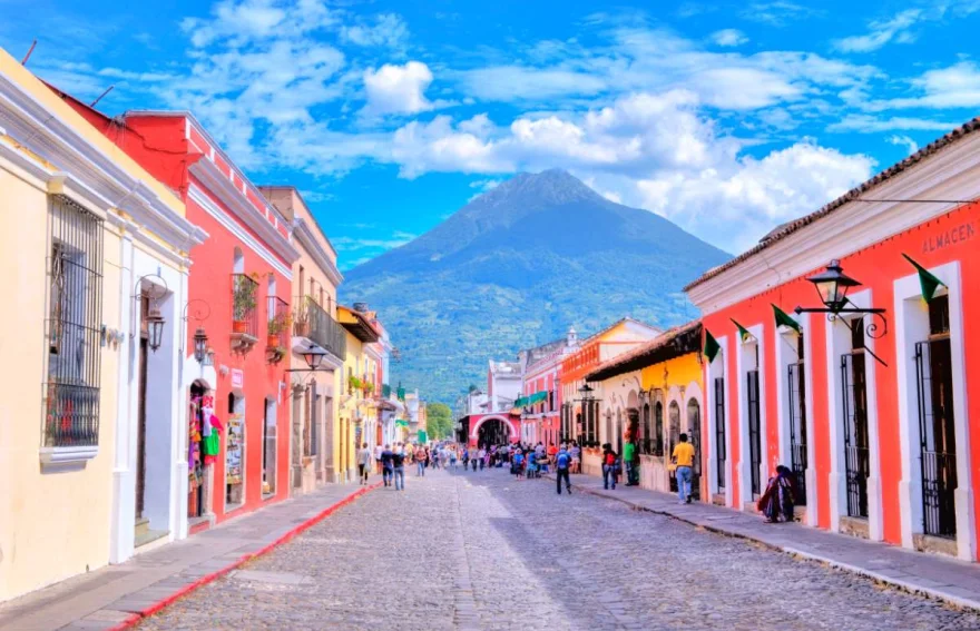 Antigua şehri Guatemala