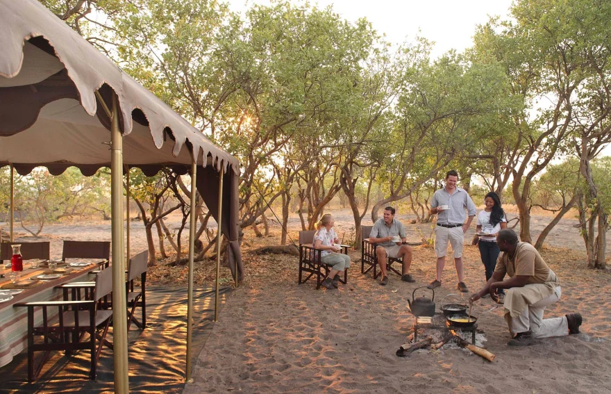 chobe national parkı Lodge Botswana