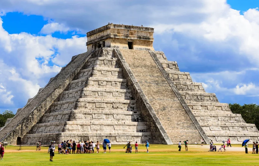 Yucatan Maya piramidi Meksika
