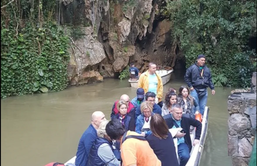 cueva del indio mağarası tekne turu Küba
