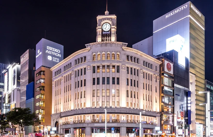 Ginza Caddesi Tokya