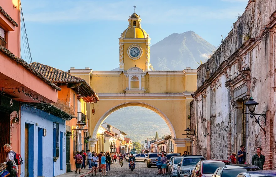 Antigua şehri Guatemala