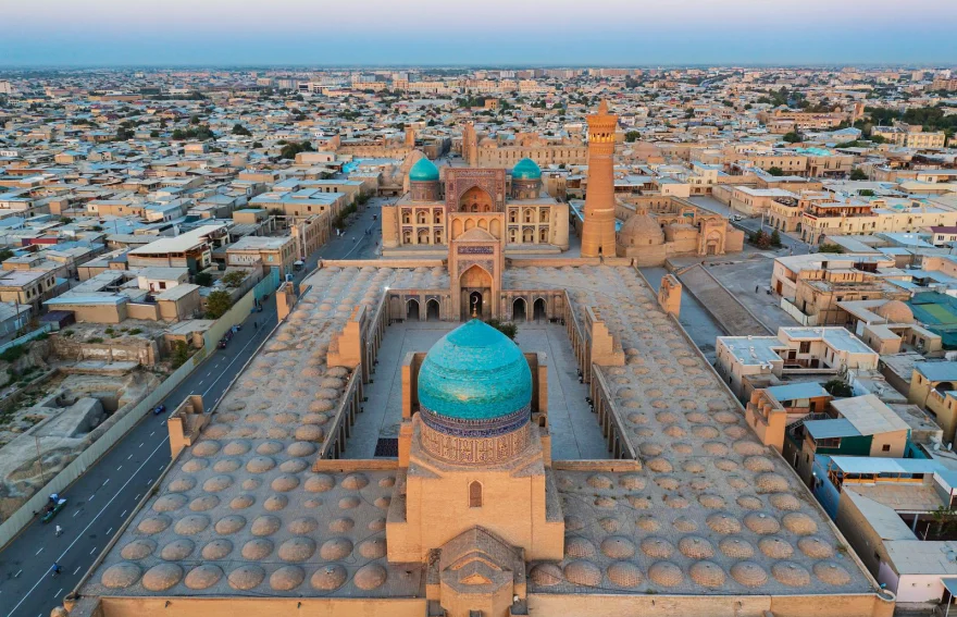 Kalan Camii Buhara Ozbekistan