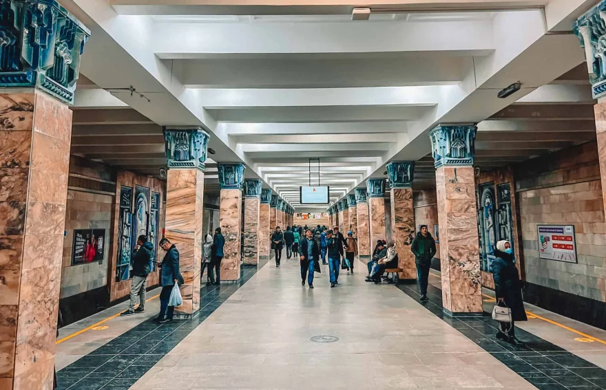 Taskent Metro Istanyonu