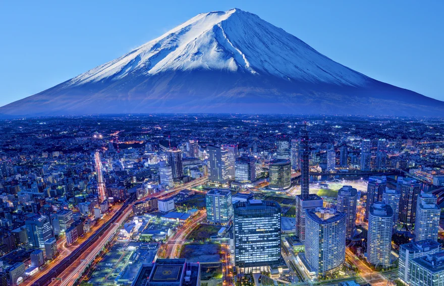 Fuji yanardağı Tokyo