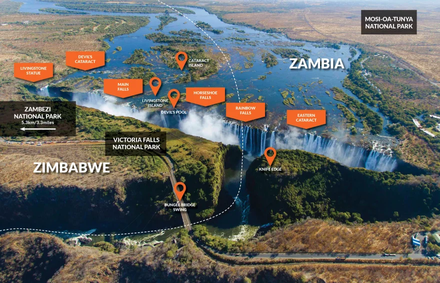 Viktoria Şelalesi Afrika