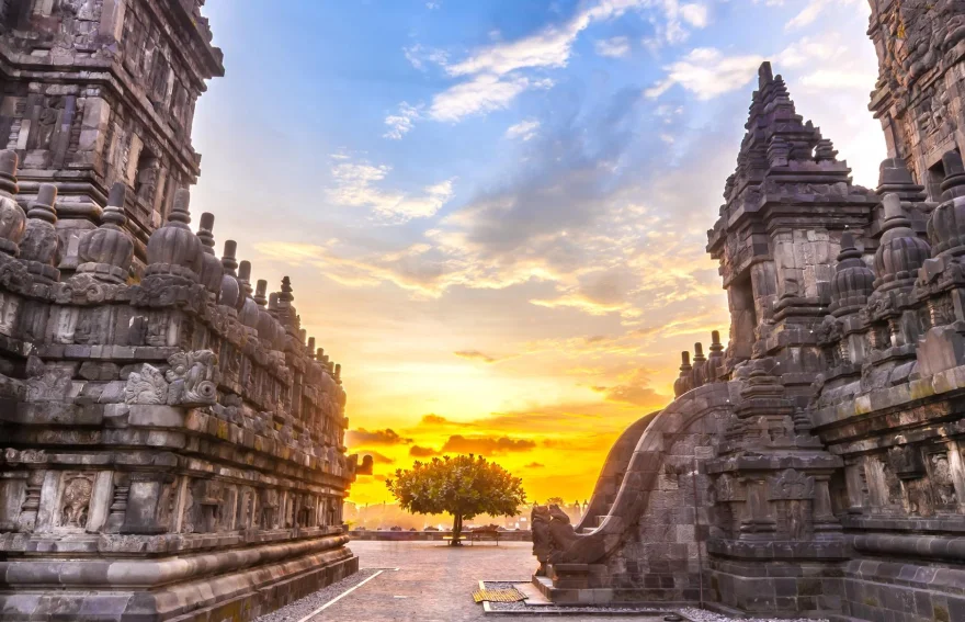 Yogyakarta Tapınağı Endonezya