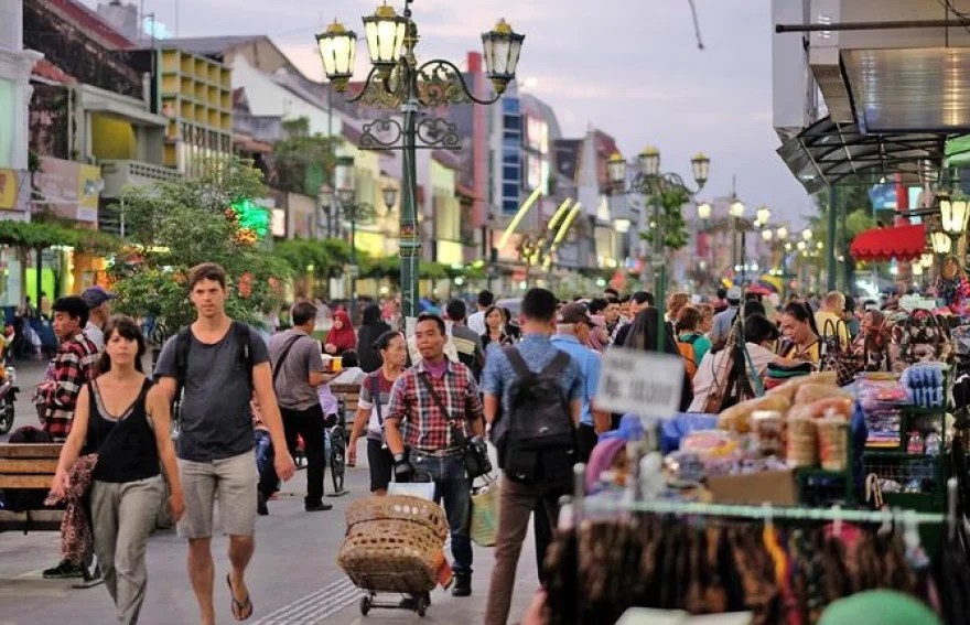 Yogyakarta Maliobora Caddesi - Endonezya